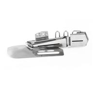 Hamwesh Pied Presseur pour Machine à Coudre Industrielle, Bande de Biais, | Outil de reliure de bord de vêtement, fixation de Machine à verrouillage plat en métal, conception de guide pour ruban