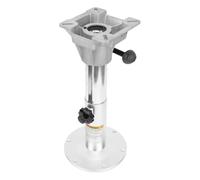 Hamwesh Piédestal de Siège de Bateau Réglable, 13-18,9 Pouces, Rotation à 360 Degrés, Alliage d'aluminium, Sept Positions de Hauteur, Conception Détachable, pour Salons de Yacht et de Camping-Car