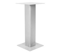 Hamwesh Piédestal de Table pour Camping-Car, Pied de Table Robuste en Alliage d'aluminium de 645 Mm avec Revêtement en Poudre, Base de de Bateau avec Conception Détachable pour Camping-Car, Bateau,