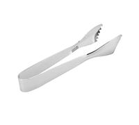 Hamwesh Pinces à Glace en Acier Inoxydable, Pinces de Cuisine de qualité Alimentaire, Conception Mince, Prise Sécurisée, Empêche le Glissement, pour Glaçons, Cubes de Sucre, Tranches de Citron,