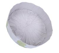 Hamwesh Piscine pour Animaux de Compagnie, Piscine Pliable pour Chiens de 120 Cm de Diamètre et 30 Cm de Hauteur, Baignoire Pliable pour Animaux de Compagnie avec Patchs de Réparation pour Chiens de