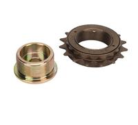 Hamwesh Piscroclle de Volant à Vélo à Vélo à Une Vitesse à Vitesse Unique avec Base, Pièce de Remplacement Freehub de Type fileté pour de Route Mountain