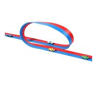 Hamwesh Piste de Course pour Enfants, Piste de Course Flexible de 4,5 M avec Ventouses Puissantes et Conception Portable, de Rampe de Voiture avec 4 Voitures à l'échelle 1:50 pour Les Tout-Petits