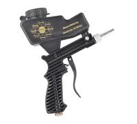 Hamwesh Pistolet de Sablage à Air, Kit de Pistolet de Sablage 70-150 PSI, Sableuse Portable avec Réservoir de 600 Cc pour l'élimination de la Rouille de la Peinture sur les Carreaux de Verre, de