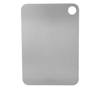 Hamwesh Planche à Découper Ti, Planche à Découper de Cuisine Robuste, Non Poreuse et Inodore, à en Métal avec Tapis Antidérapant pour la Maison et le Restaurant, Viande, Légumes, Pain (360*250*2.0mm)