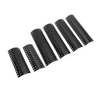 Hamwesh Plaques de Chaleur du Gril, Dames à Flammes avec Bouclier Réglable pour Le Gaz de Remplacement des Pièces de Rechange Barres Aromatiseur BBQ Plaque de Chauffage Bouclier Braveur de Gril à