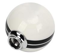 Hamwesh Pommeau de Levier de Vitesse à 5 Vitesses, Boule Ronde en Résine Polie, Conception Ergonomique avec Identification Claire du Numéro pour la Plupart des Véhicules Manuels, y Compris