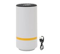 Hamwesh Pompe à Air électrique, Portable Rechargeable par USB avec Compresseur d'air Portable, Mini Pompe à Air avec Coque ABS à Commande Unique pour Sacs de Stockage de Nourriture, Filament