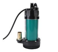 Hamwesh Pompe à Eau Submersible, 300 W, Débit de 4 M³ H, Pompe de Bassin de Levage de 22 M, de Transfert d'Eau avec Cordon d'alimentation de 8 à 2 Pieds pour Piscine, Jardin, étang, Sous-sol (DC12V)