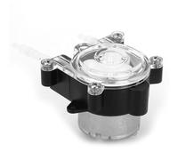 Hamwesh Pompe Péristaltique D'aquarium de Laboratoire avec Usinée avec Précision et à Faible Bruit pour la Pharmacie D'analyse Biochimique, Micro Pompe Péristaltique DC 6 V, Plage 0-65 Mlmin (2 * 4