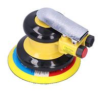 Hamwesh Ponceuse Orbitale Aléatoire à Air de 5 Pouces, Polisseuse Pneumatique 10 000 Tr/min avec Régulateur de Vitesse pour Bois, Métal et Fibre de Verre