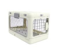 Hamwesh Porte-Chat, Plastique, Panneau Transparent, approuvé par Les | Panneau ventilé Transparent, Répond aux Exigences des Compagnies Aériennes, Assemblage Facile, Transparent aux Fenêtres