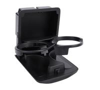 Hamwesh Porte-gobelet pour Console Centrale Arrière, Double Porte-gobelet à Installation sans Outil, Ajustement sécurisé avec Remplacement OEM pour 2003-2008 (Black)