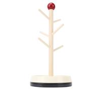 Hamwesh Porte-Tasse, Arbre à Tasse à café avec Bac de Vidange, Conception Antidérapante, Bois Massif pour l'organisation du Comptoir de Cuisine (Tapez 2)