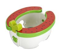 Hamwesh Pot de Voyage, Siège de Pot Portable Pliable 2 en 1, Siège d'entraînement pour Tout-petits avec Couvercle Amovible pour la Maison, les Voyages, le Camping (GREEN)