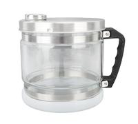 Hamwesh Pot en Verre D'eau 4L, Bouteille de Collecte Transparente de Remplacement Facile pour L'industrie de la beauté