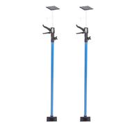 Hamwesh Poteau de Support pour Cric d'armoire, Tige de Support Rapide Télescopique Réglable en Acier avec Charge de 60 Kg, 2 Méthodes de Réglage pour l'installation d'armoires et les Projets de