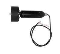 Hamwesh Propulseur Sous-marin, Moteur sans Balais de Poussée 24-50 V 30 Kg, Système de Propulsion étanche avec Hélice à 4 Pales pour Bateau ROV RC Sous-marin, Boîtier en Alliage d'aluminium, (CCW)