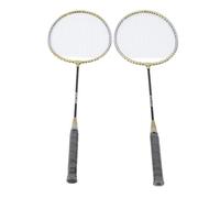 Hamwesh Raquettes de Badminton, Lot de 2 en Alliage Léger et Durable, Raquette de Badminton Professionnelle avec Sac de Rangement pour Adultes et Adolescents, Jeux d'entraînement de Divertissement