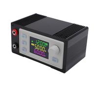 Hamwesh Régulateur de Tension Réglable, Entrée DC 6 à 30 V, Sortie 0 à 36 V, Affichage Numérique 6 A, 216 W, Alimentation CC, Stabilisateur de Tension Constante avec en Temps Réel pour Laboratoire de