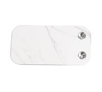 Hamwesh Remplacement de Dessus de Table de Camping-Car, Plateau Rectangulaire en contreplaqué de 31,5x15,7 Pouces avec 2 Porte-gobelets, pour Camping-Cars, Bateaux, Yachts et Patios