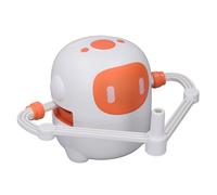 Hamwesh Robot de Dessin, Robot de Dessin éducatif Interactif Intelligent avec 100 Cartes à , 14 Stylos et Dialogue Interactif pour Les Enfants de 3 à 8 Ans (White)