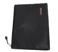 Hamwesh Sac à Documents Ignifuge, Sac Ignifuge en Tissu Enduit de Silicone Résistant à la Chaleur de 800 ℃, Organisateur de Documents avec Fermeture à Glissière étanche et Matériau Pliable Doux pour