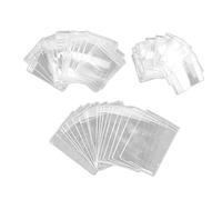 Hamwesh Sacs à Bijoux Transparents, en PVC épais, Protection Complète, Résistance à l'oxydation, Faciles à Utiliser, Sacs de Rangement à Fermeture éclair, Largement Utilisés pour Boucles