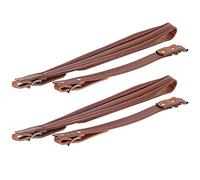 Hamwesh Sangle d'accordéon, Bandoulière en Cuir PU Doux avec Boucles Réglables pour l'accordéon de Basse 16-120, 2 Pcs Imperméables Accessoires d'instruments de Musique Résistants