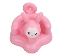 Hamwesh Siège Gonflable pour bébé, Pompe à Air Intégrée pour un Gonflage Facile, Chaise de Sol Portable pour bébé avec Support Dorsal pour Voyage à Domicile