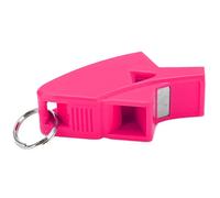 Hamwesh Sifflet d'arbitre, Plastique Durable avec Sifflet de Football à Son Fort et Net, d'entraîneur avec Lanière pour Jeux de Football, Compétitions de Basket-Ball, Enseignants, écoles, (Rose