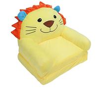 Hamwesh Sofa Convertible, canapé pour Enfants en Peluche à Courte Moelle avec des Couvertures Amovibles Conception de Pliage Multi-Couche pour Les Garçons pour Tout-Petits (2 Niveaux)