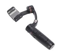 Hamwesh Stabilisateur de Téléphone, Suivi du Visage AI, Stabilisateur de Vlogging Pliable à 180°, de Téléphone Pliable avec Télécommande Amovible et Lumière de Remplissage Magnétique pour