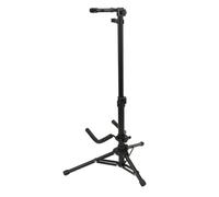 Hamwesh Stand ukulélé, Support d'instrument en Alliage en Aluminium à Hauteur Réglable avec Boucle de Serrure et Porte-arc pour le Violon Petit Banjo de Guitare