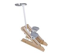 Hamwesh Stepper d'escalier, Machine d'entraînement 'Escalade à Hauteur Réglable avec Guidon pour l'exercice Complet du Corps, Salle de Sport à Domicile