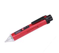 Hamwesh Stylo de Test de Détecteur de Tension de Courant, Instrument de Mesure avec sensibilité Réglable et Arrêt Automatique - Stylo de Test électrique Noir pour une Détection Rapide (rouge et noir)