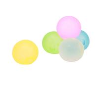 Hamwesh Sugar Ball Stress Balls pour Enfants Adultes, 5 Couleurs Squishy | Balles à presser incassables, jouets sensoriels pour soulager l\'anxiété pour enfants, balle anti-Stress souple TPR pour TDAH