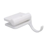 Hamwesh Support d'arc pour Pupitre avec Pince à Crayon, Organisateur de Crochet d'arc Pliable pour Violon Alto Violoncelle Basse, Cintre à Clipser pour Pupitre Standard (WHITE)