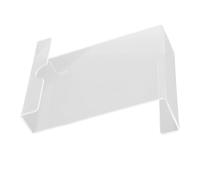 Hamwesh Support de Lecture pour Tapis Roulant, Support de Livre en Acrylique Transparent, Conception Robuste et Légère avec Installation Rapide pour Tapis Roulants, Vélos Elliptiques (White)