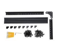 Hamwesh Support de Stockage de Filament, Support Mural à Double Niveau en Alliage d'aluminium Pouvant Contenir 12 Rouleaux de Filament de 1 Kg, de Bobine de, étagère Murale avec Assemblage et