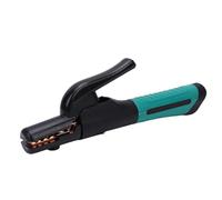 Hamwesh Support D'électrode de Soudage Robuste 1000 A, Matériau en Cuivre avec Poignée Isolée, Prise Sécurisée à 45 90 180 Degrés, avec Connexion Facile par Câble, pour électrodes de