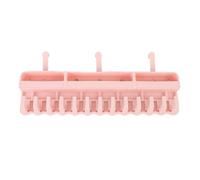 Hamwesh Support d'extension de Cheveux, 13 Crochets, Ventouse élargie, Résistant aux Chutes, Support de Perruque en Silicone Lavable, de Tressage avec Trois Espaces de Rangement pour le Coiffage,