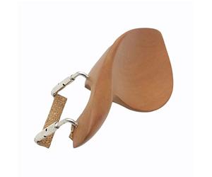 Hamwesh Support en Bois pour Mentonnière de Violon Forme Oreille avec Vis | Construction en bois et métal Durable, accessoires de mentonnière faciles à fixer pour violon 3/4 4/4, pièces de violon de