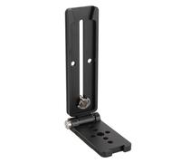 Hamwesh Support en L, Support en L pour Appareil Photo en Alliage d'aluminium à Angle Réglable, de Caméra Vertical avec Plusieurs Trous de Vis et Port de Chaussure Froide, pour Appareils Photo