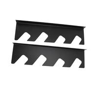 Hamwesh Support Mural pour Organisateur d'outils de Garage, Construction en Métal avec Disposition Flexible pour Pelles, Râteaux, Balais, Solution de Rangement Facile d'accès