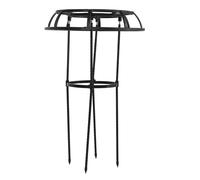 Hamwesh Support pour Plantes Grimpantes, Tuyau en Acier de 50 Cm de Diamètre, en Forme de Parapluie pour Plantes en Pot d'intérieur et d'extérieur avec Installation Facile, Antirouille, pour (2