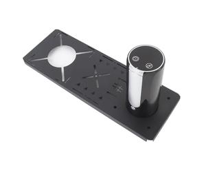 Hamwesh Table de Camping, Pompe à Eau électrique de Conception Modulaire, 3 Réglages de Volume, Plaque de Table Portable à écran Tactile, Plaque de Montage pour Distributeur d'eau avec