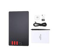 Hamwesh Tablette à Dessin, 16384 Niveaux de Pression, Moniteur de Dessin Graphique 330 PPS, Tablettes à avec écran avec 6 Touches de Raccourci, Stylet sans Batterie, Adaptateur OTG pour Windows