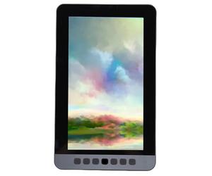 Hamwesh Tablette à Dessin, écran HD 11,6 Pouces, 100% SRGB Couleur, 6 Touches de Raccourci, Tablette Graphique, d'art Numérique sans Batterie, Fonction d'inclinaison du Stylet pour PC et OS X