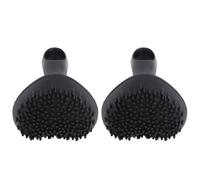 Hamwesh Tampon de Taches de Rousseur en Silicone, 2 Pièces de Fausses Taches de Rousseur Portables, Application à une Pression, Look ensoleillé, Outil de Maquillage pour Femmes (BLACK)